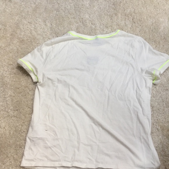 White divided butterfly t-shirt - Picture 4 of 4